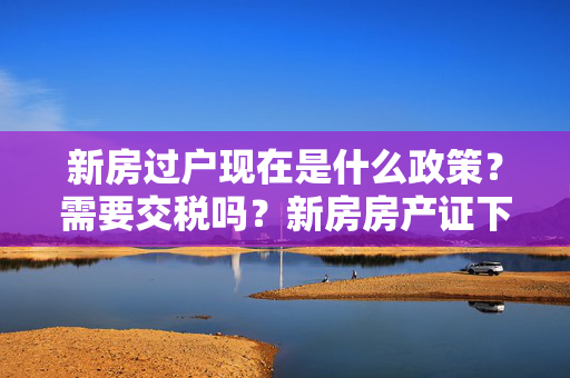 新房过户现在是什么政策？需要交税吗？新房房产证下来是不是就可以过户了。买卖的方式。