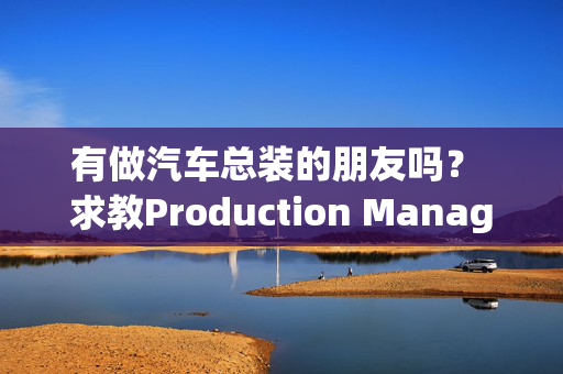 有做汽车总装的朋友吗？ 求教Production Manager （OTA），OTA是什么意思啊？