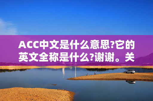 ACC中文是什么意思?它的英文全称是什么?谢谢。关于汽车点火方面的。