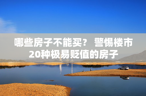 哪些房子不能买？ 警惕楼市20种极易贬值的房子