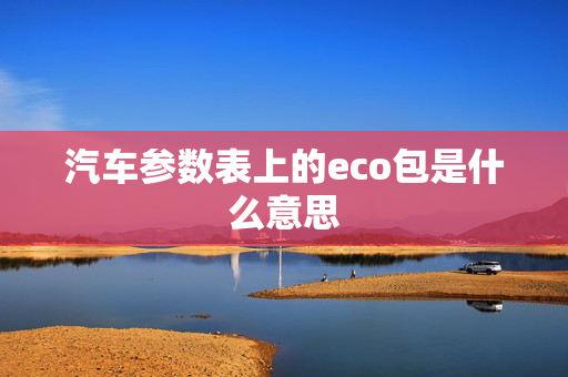 汽车参数表上的eco包是什么意思