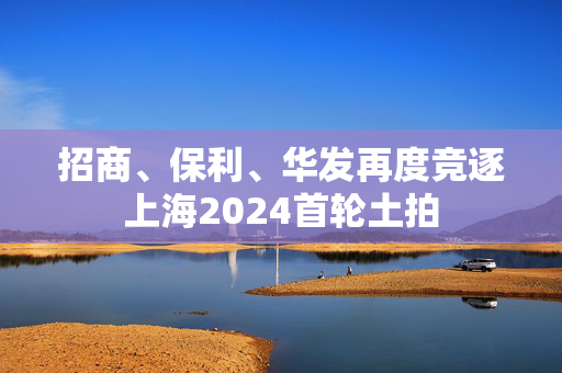 招商、保利、华发再度竞逐上海2024首轮土拍