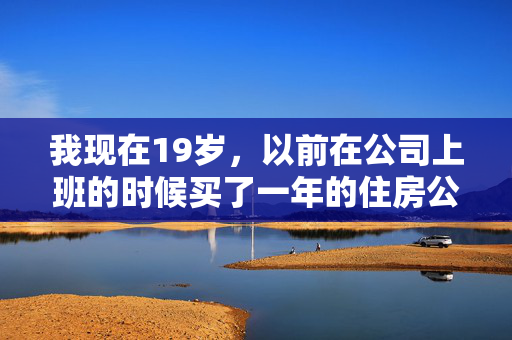 我现在19岁，以前在公司上班的时候买了一年的住房公积金，我现在要在成都租房，我想问下我一个人可不可...