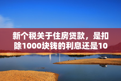 新个税关于住房贷款，是扣除1000块钱的利息还是1000块钱的起征点