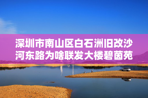 深圳市南山区白石洲旧改沙河东路为啥联发大楼碧茵苑不纳入旧改？