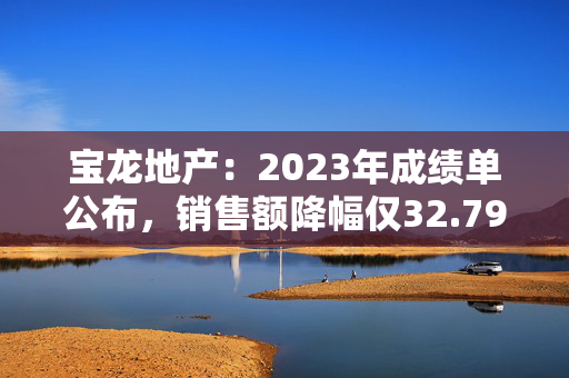 宝龙地产：2023年成绩单公布，销售额降幅仅32.79%，抢眼亮相！