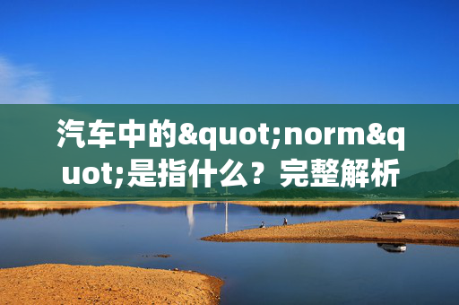 汽车中的"norm"是指什么？完整解析