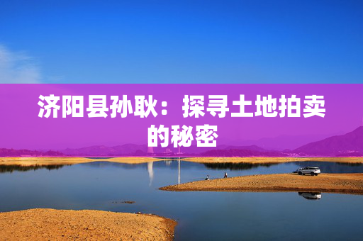 济阳县孙耿：探寻土地拍卖的秘密