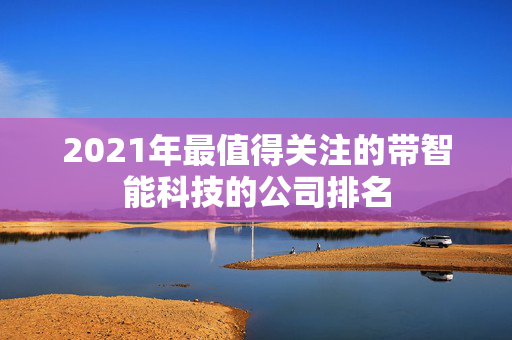 2021年最值得关注的带智能科技的公司排名