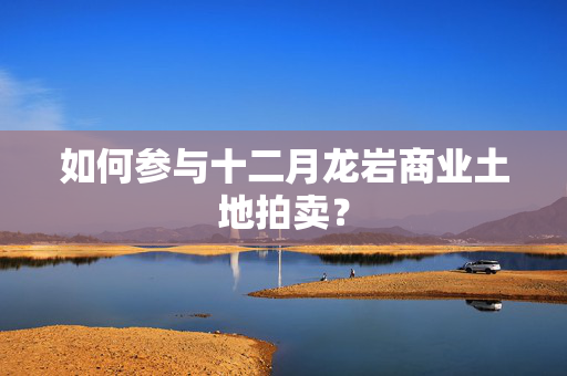 如何参与十二月龙岩商业土地拍卖？