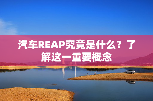 汽车REAP究竟是什么？了解这一重要概念