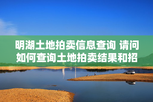 明湖土地拍卖信息查询 请问如何查询土地拍卖结果和招拍挂信息，以及还有多少土地未被拍卖？