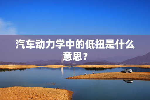 汽车动力学中的低扭是什么意思？