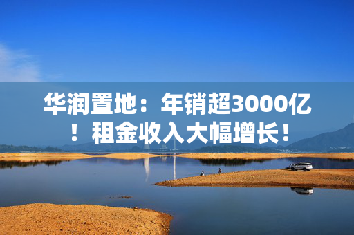 华润置地：年销超3000亿！租金收入大幅增长！