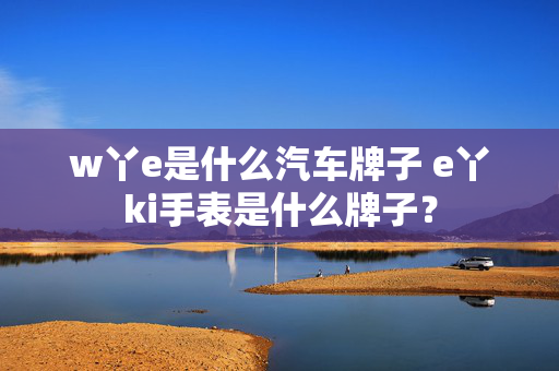 w丫e是什么汽车牌子 e丫ki手表是什么牌子？