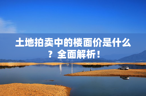 土地拍卖中的楼面价是什么？全面解析！