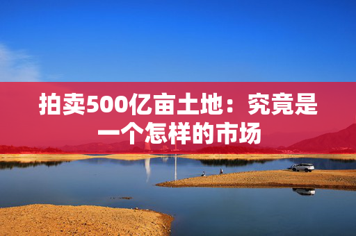 拍卖500亿亩土地：究竟是一个怎样的市场