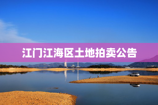 江门江海区土地拍卖公告