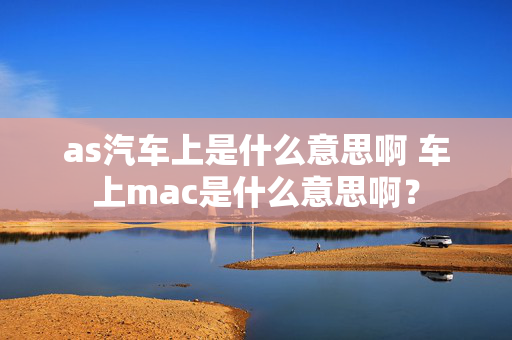 as汽车上是什么意思啊 车上mac是什么意思啊？