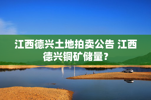 江西德兴土地拍卖公告 江西德兴铜矿储量？