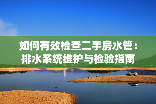 如何有效检查二手房水管：排水系统维护与检验指南