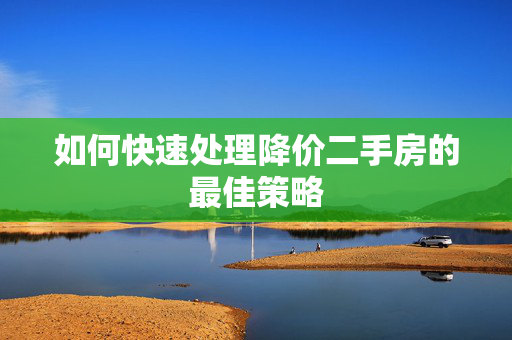 如何快速处理降价二手房的最佳策略