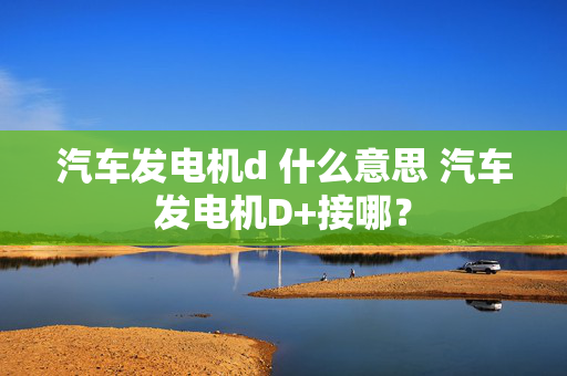 汽车发电机d 什么意思 汽车发电机D+接哪？