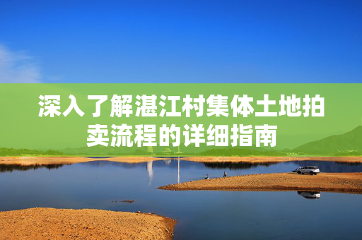 深入了解湛江村集体土地拍卖流程的详细指南