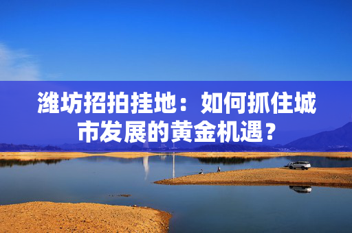 潍坊招拍挂地：如何抓住城市发展的黄金机遇？