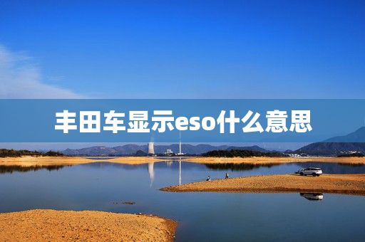 丰田车显示eso什么意思