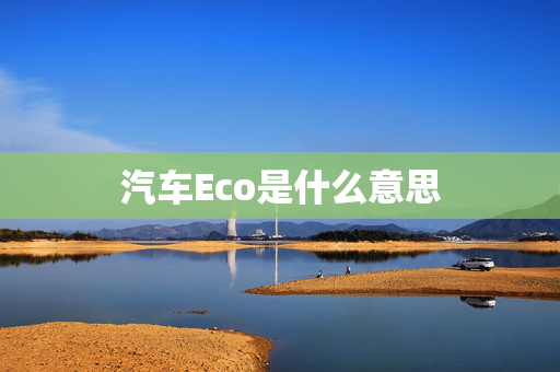 汽车Eco是什么意思