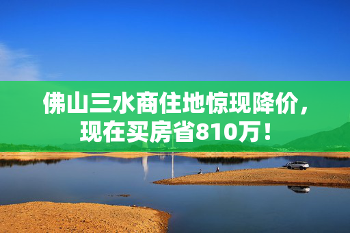 佛山三水商住地惊现降价，现在买房省810万！