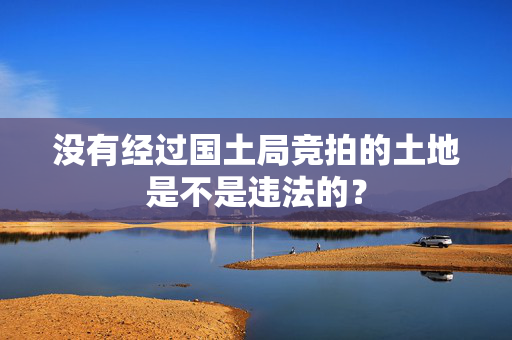 没有经过国土局竞拍的土地是不是违法的？