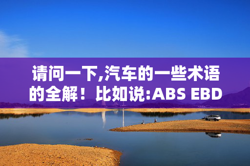 请问一下,汽车的一些术语的全解！比如说:ABS EBD ESB 还有很多哪位高人回答一下！