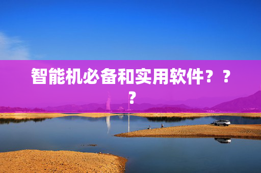 智能机必备和实用软件？？？