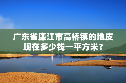 广东省廉江市高桥镇的地皮现在多少钱一平方米？